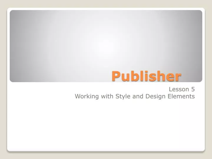 PPT - Publisher PowerPoint Presentation, free download - ID:2764951
