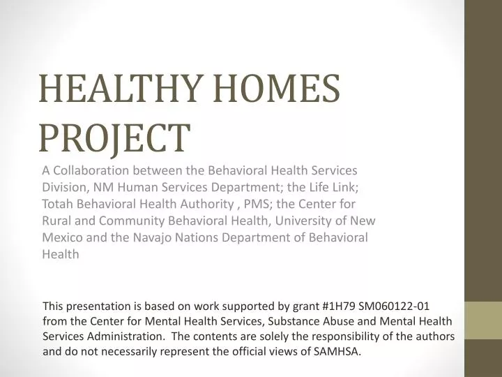 healthy homes project n.