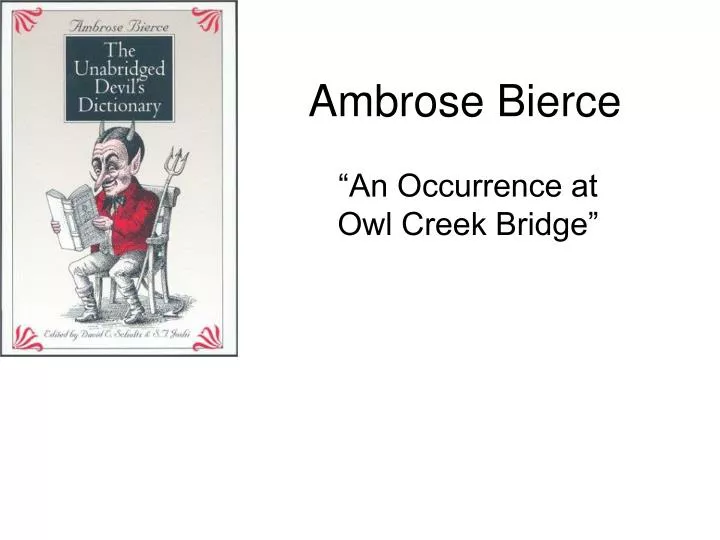 PPT Ambrose Bierce PowerPoint Presentation, free download ID2766521