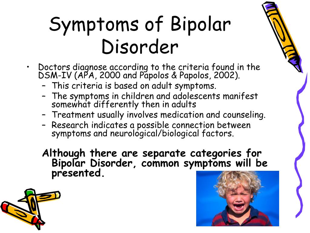 PPT - Pediatric Bipolar Disorder: Neuropsychological and Educational