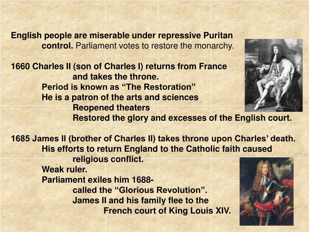 PPT - 17 th – 18 th Century British History (1625 – 1798) PowerPoint ...