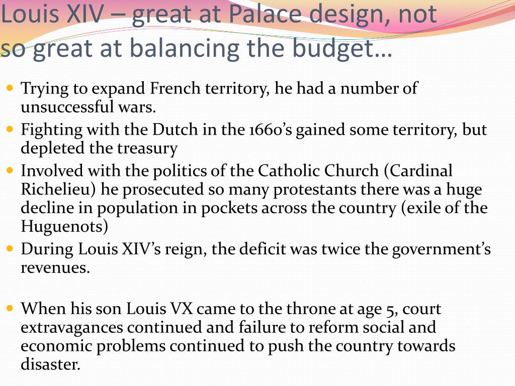 PPT - His Royal Highness, King Louis XIV and XVI PowerPoint Presentation - ID:2768306