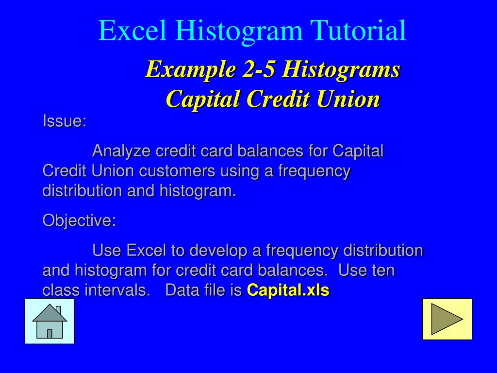 histogram excel 2007 tutorial