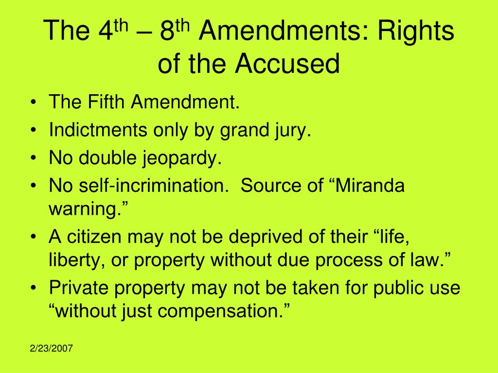 which amendment protects your right to due process of law which amendment protects your right to due process of law