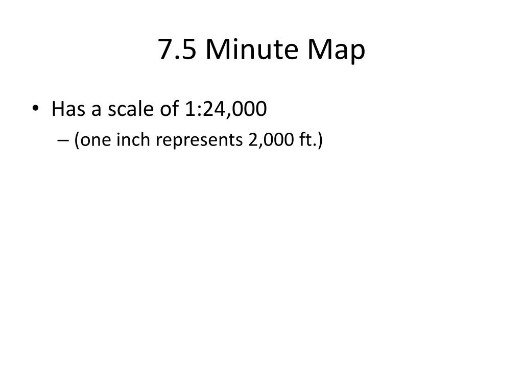 PPT - Objectives: -Explain how topographic maps use contour lines to show elevation PowerPoint 