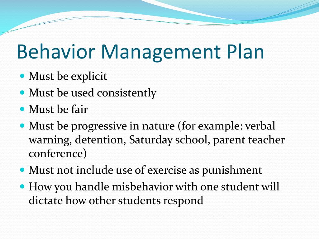 PPT - Student Characteristics and Behavior Management: What will you do ...