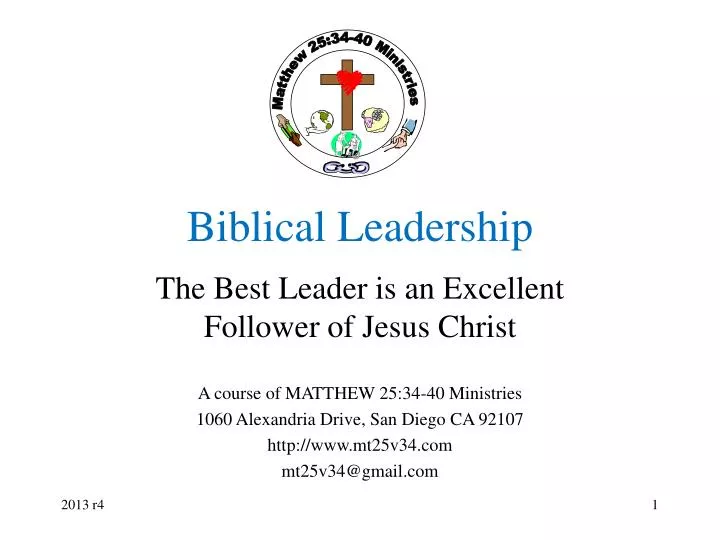 PPT Biblical Leadership PowerPoint Presentation, free download ID2770220