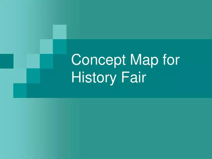 PPT Concept Map for History Fair PowerPoint Presentation, free