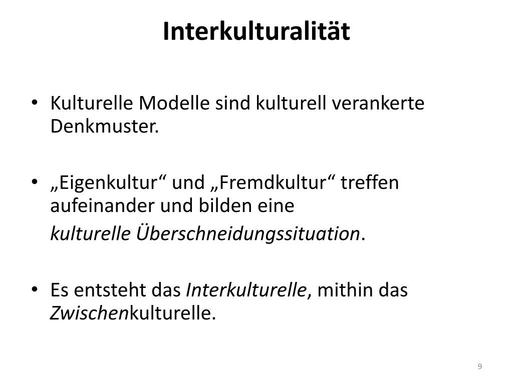 Was Ist Kultur Beispiele PPT - Interkulturelle Kommunikation im deutschen Film PowerPoint
