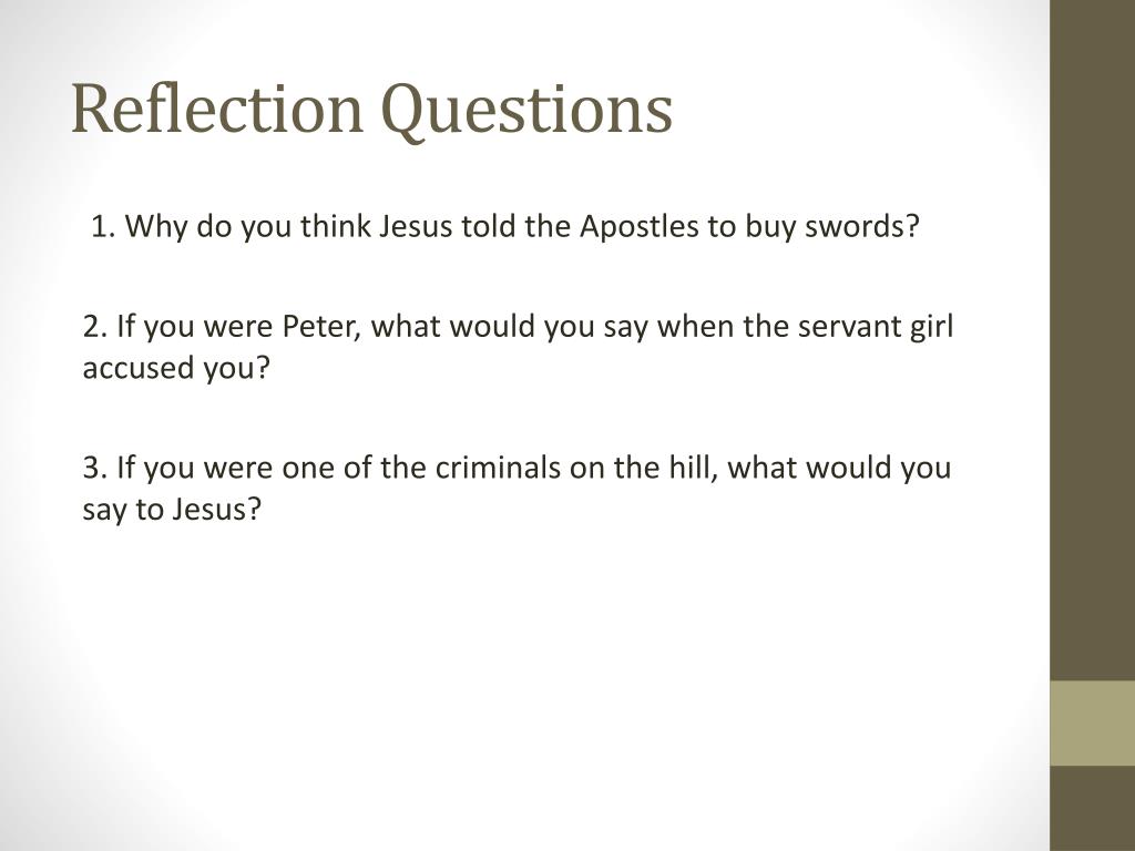 PPT S unday Gospel Reading The Passion Luke 22142356 PowerPoint