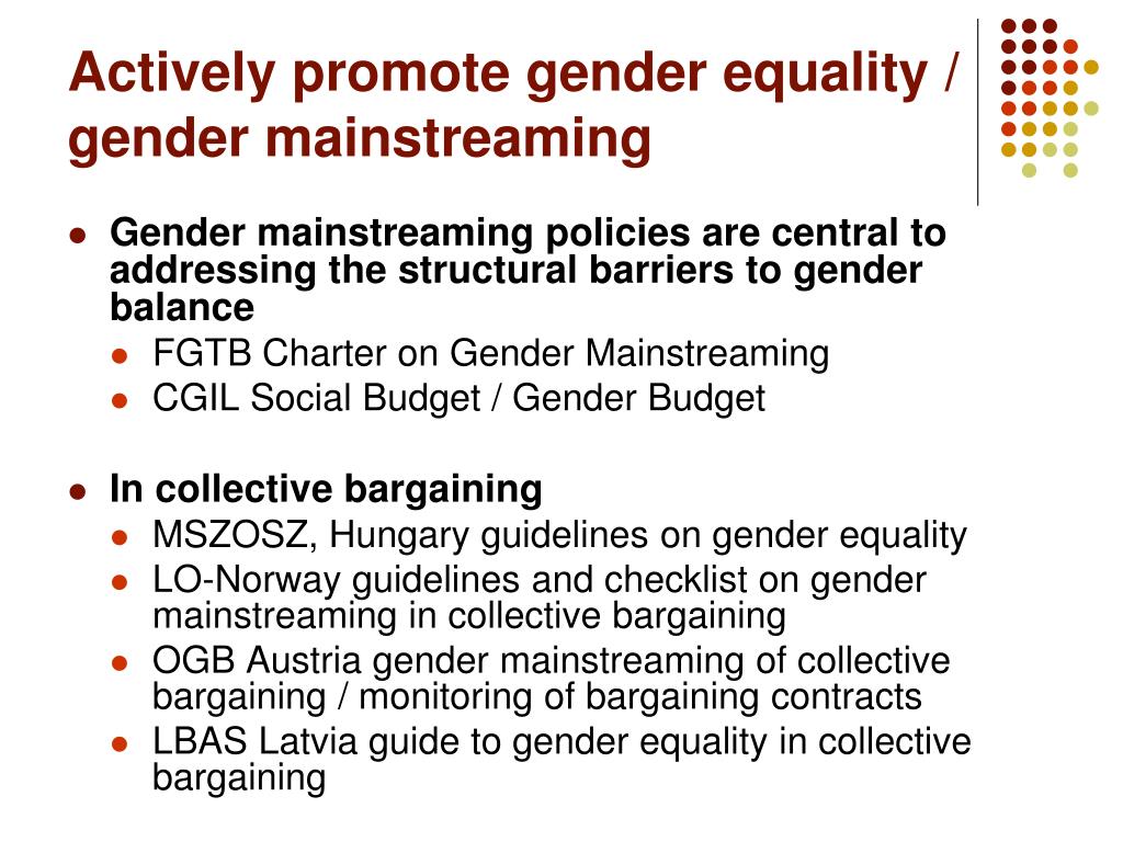 PPT - Advancing Women in Trade Unions: Leadership and Membership ...