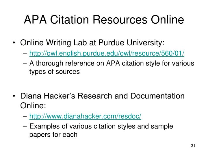 sample apa research papers