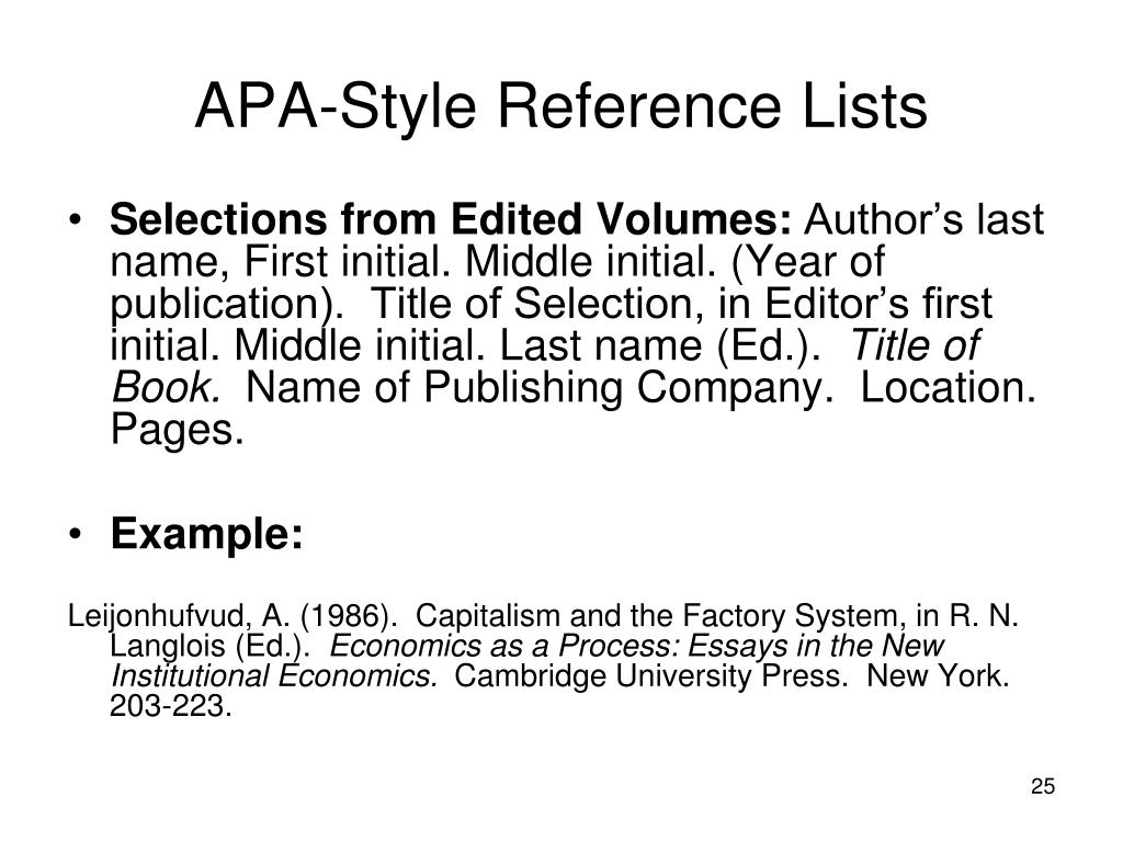 PPT Plagiarism and Citation Styles in Economics