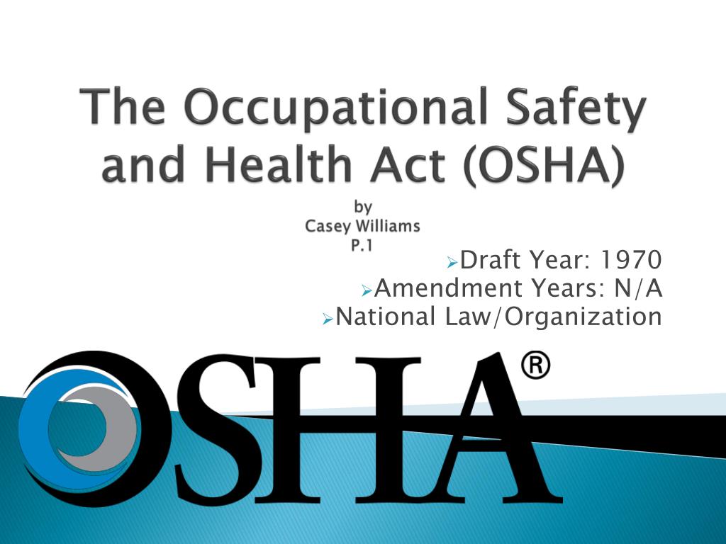 🌈 Occupational Safety And Health Act Osha Occupational Health And Safety Act Ohsa 2022 10 03 5628