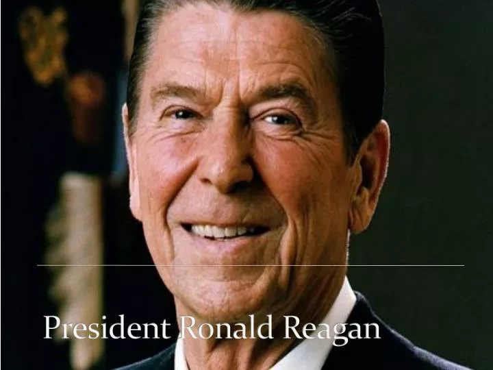 PPT - President Ronald Reagan PowerPoint Presentation, free download ...