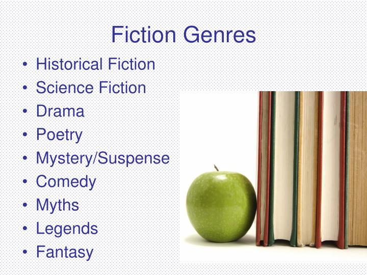 PPT Literary Genres PowerPoint Presentation ID2774353