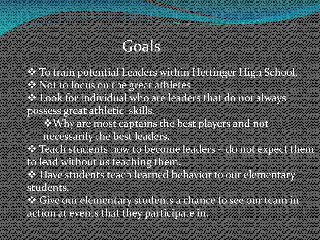 PPT Hettinger High School Home of the Night Hawks PowerPoint