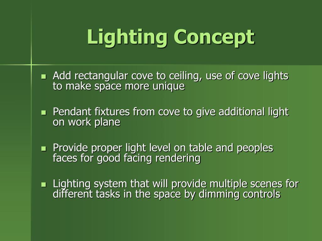 lighting design dissertation topics