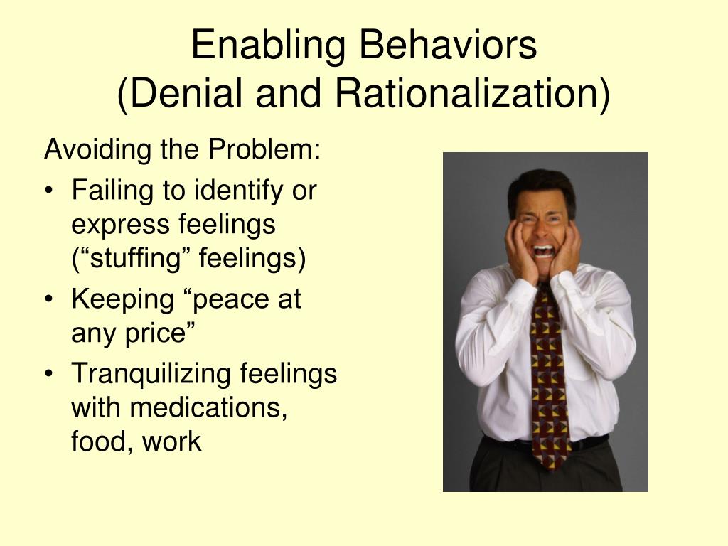 Addictive Behavior. How enabling Behaviors hurt Families.