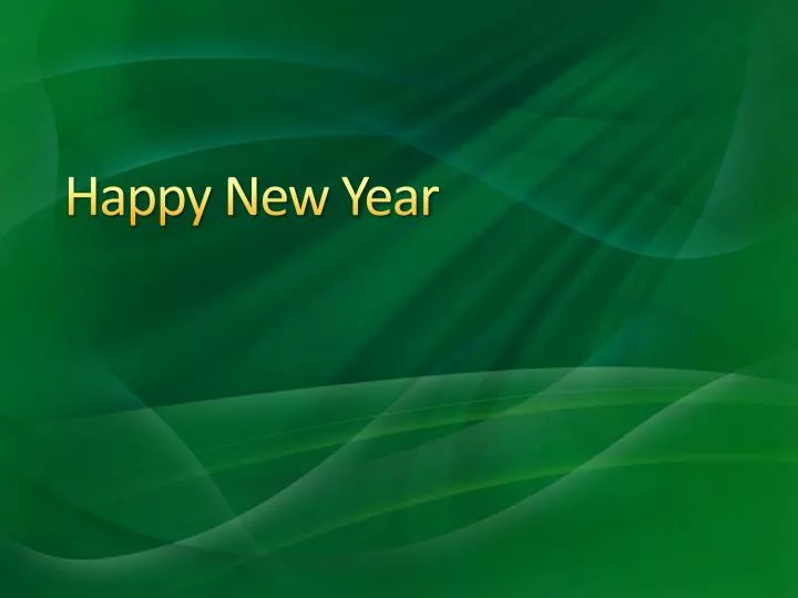 PPT - Happy New Year PowerPoint Presentation, free download - ID:2776195