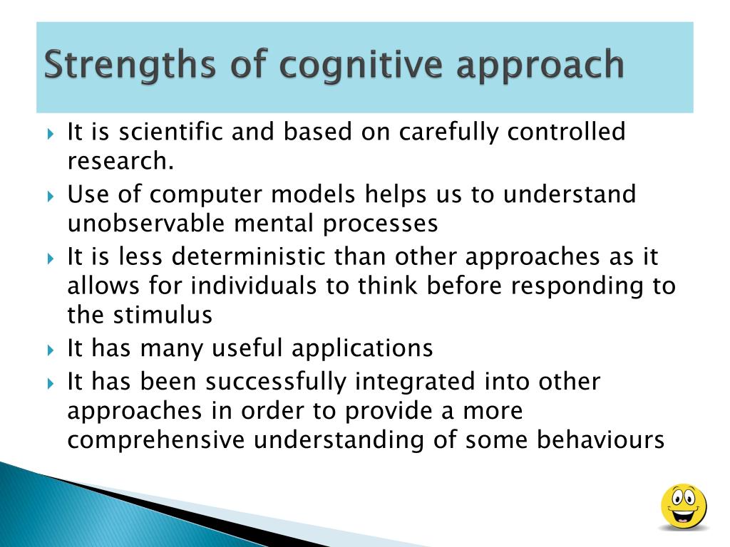 cognitive approach psychology research paper