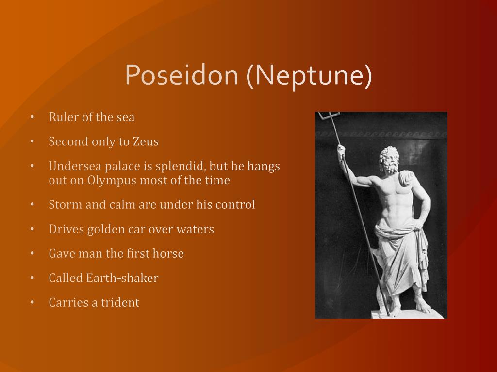 PPT - The Greek and Roman Gods PowerPoint Presentation, free download -  ID:2777874