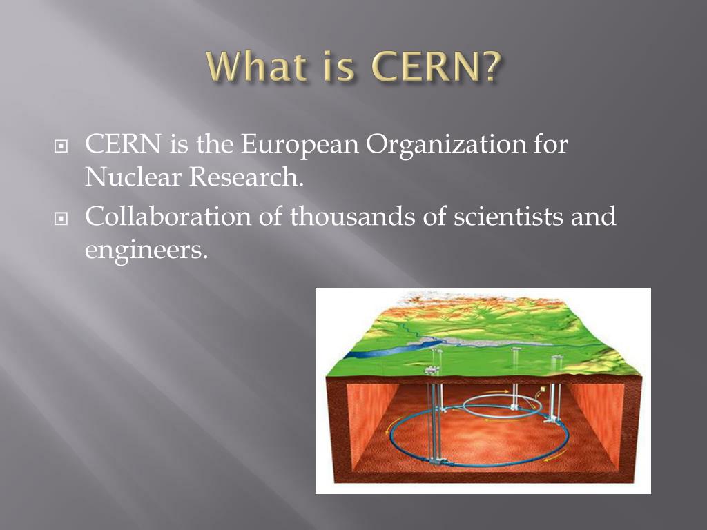 Ppt Cern Supercollider Powerpoint Presentation Free Download Id