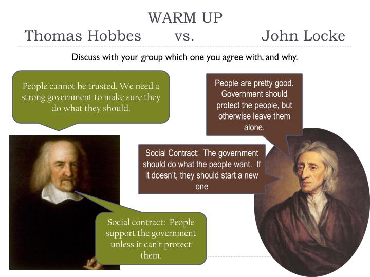 john locke vs thomas hobbes