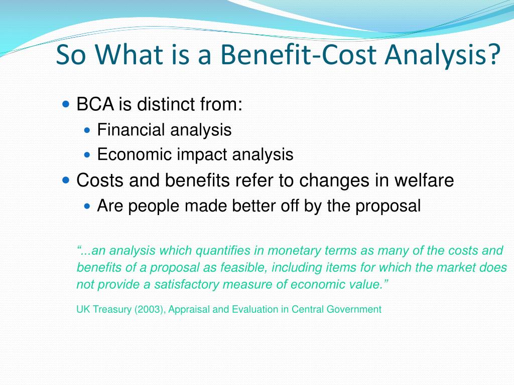 PPT A BenefitCost Analysis Primer PowerPoint Presentation, free