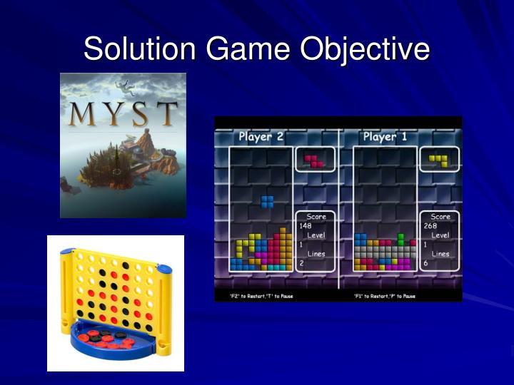 PPT Game Objectives PowerPoint Presentation ID2780631