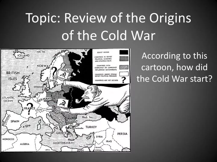 a paper on the origins of the cold war A historiography on the origins of the cold war by juliana mastrangelo the twentieth century was a period marked by almost incessant war world war i saw. a paper on the origins of the cold war A historiography on the origins of the cold war by juliana mastrangelo the twentieth century was a period marked by almost incessant war world war i saw.