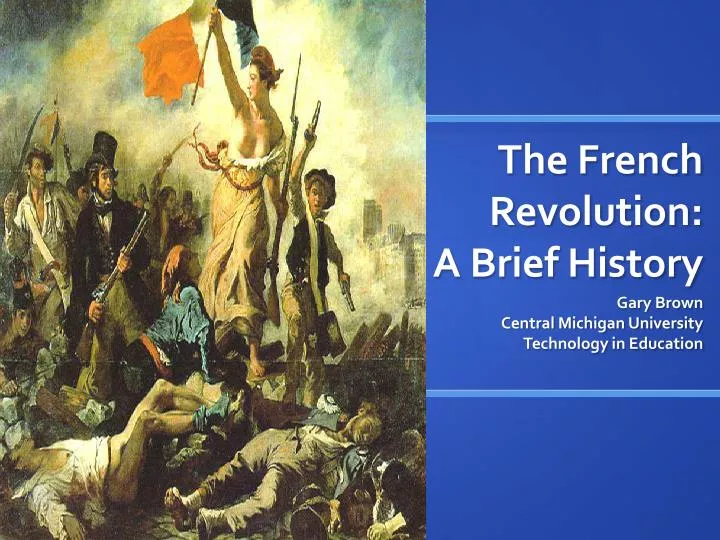 powerpoint presentation on french revolution