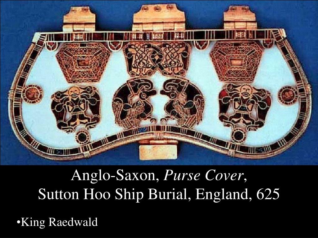 Purse lid from the Sutton Hoo ship burial