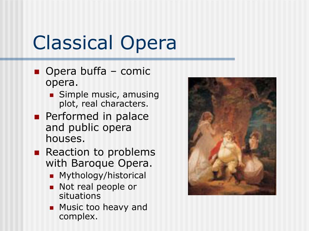 make a powerpoint presentation about music of the classical period