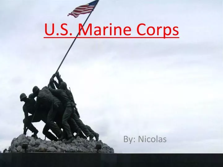 PPT U S Marine Corps PowerPoint Presentation Free Download ID 2783779