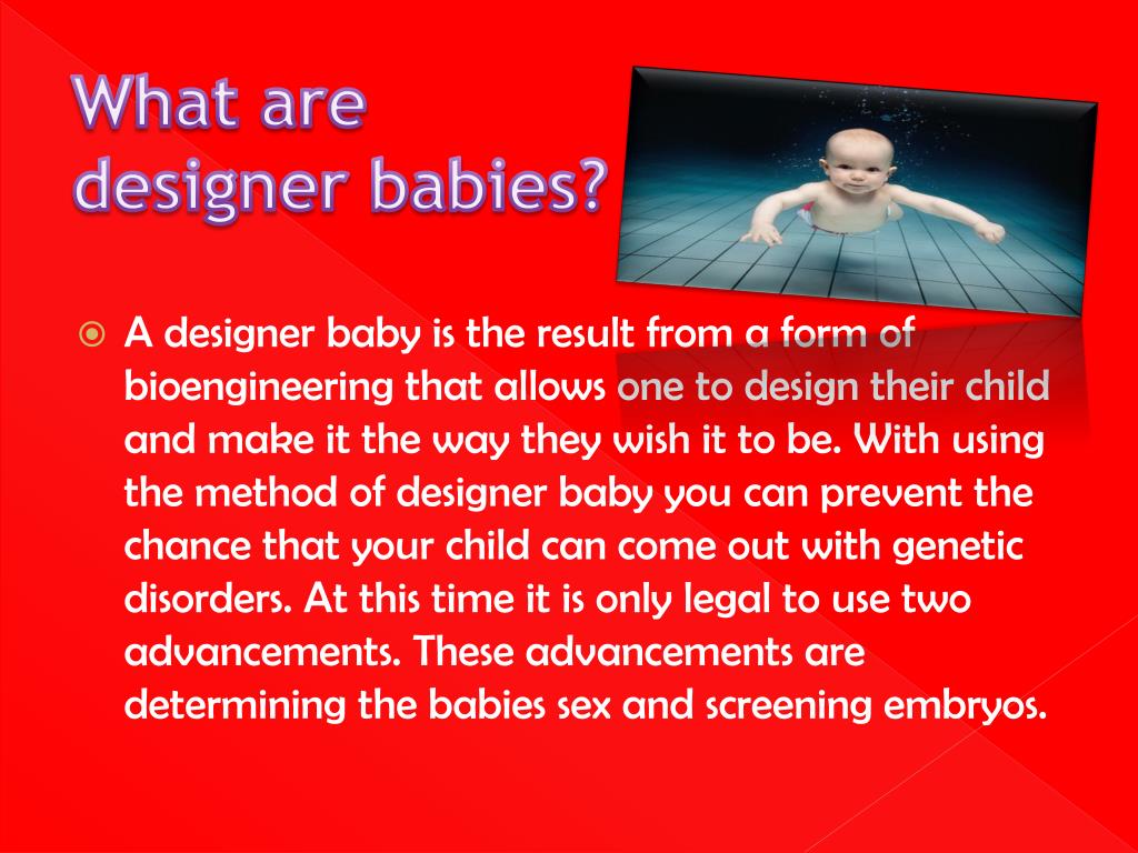 designer babies presentation