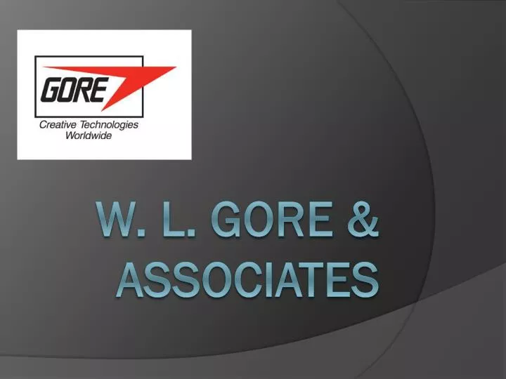 PPT W. l. Gore & Associates PowerPoint Presentation, free download
