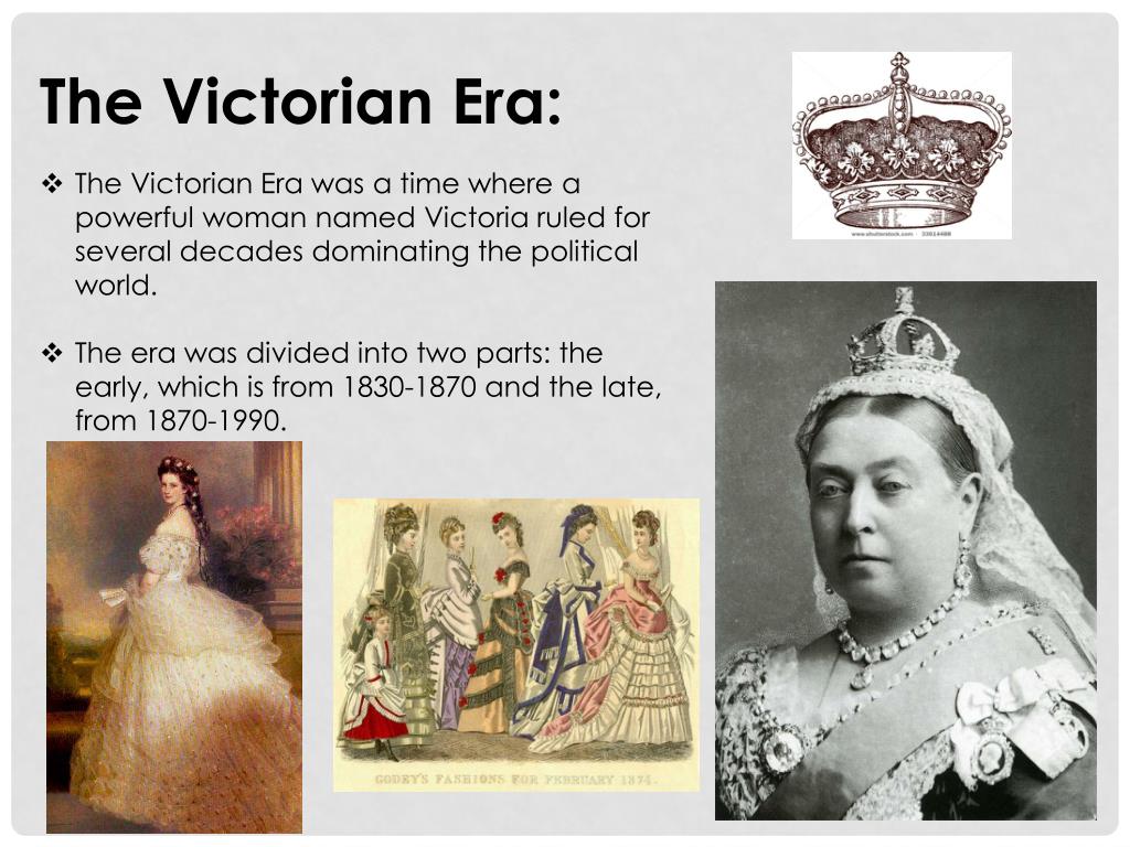 presentation about victorian era