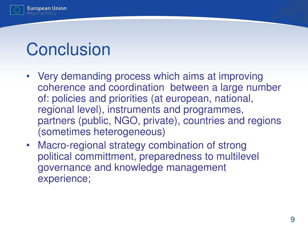 PPT - EU Strategy for the Baltic Sea Region PowerPoint Presentation ...