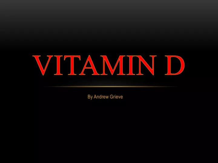 vitamin d n.