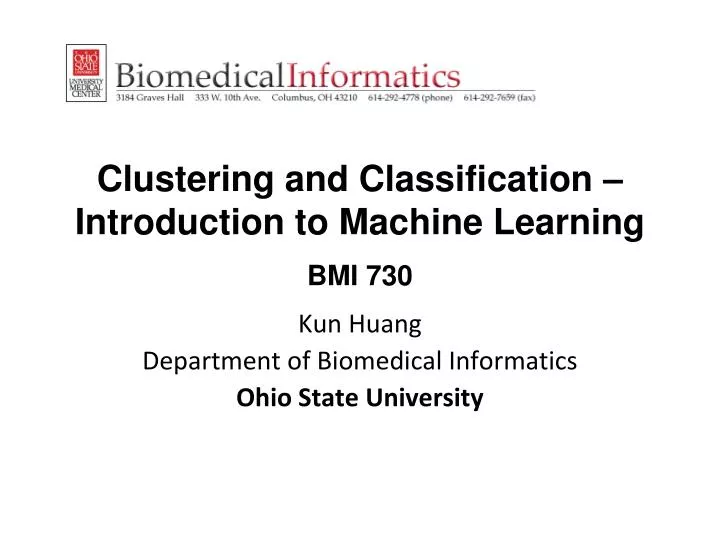introduction to classification in machine learning