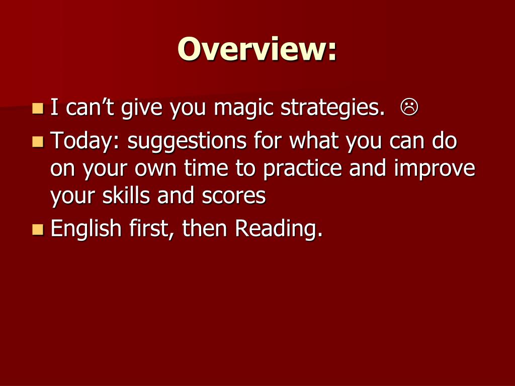 ppt-welcome-to-act-prep-act-english-reading-powerpoint-presentation-id-2788966