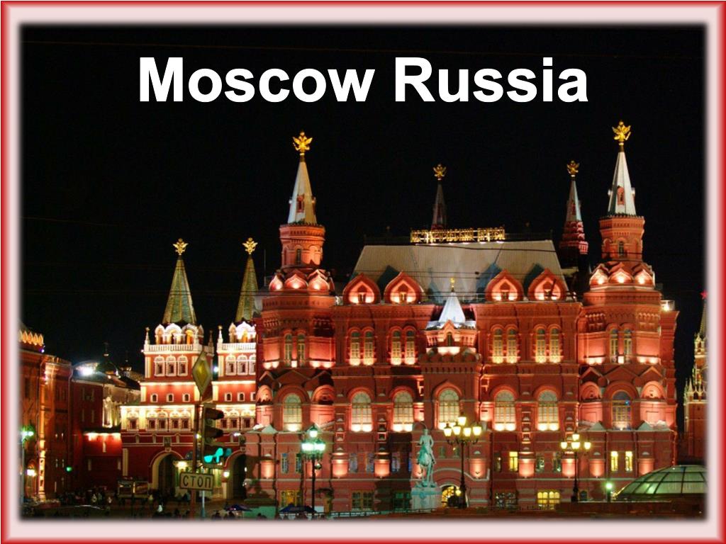presentation about moscow
