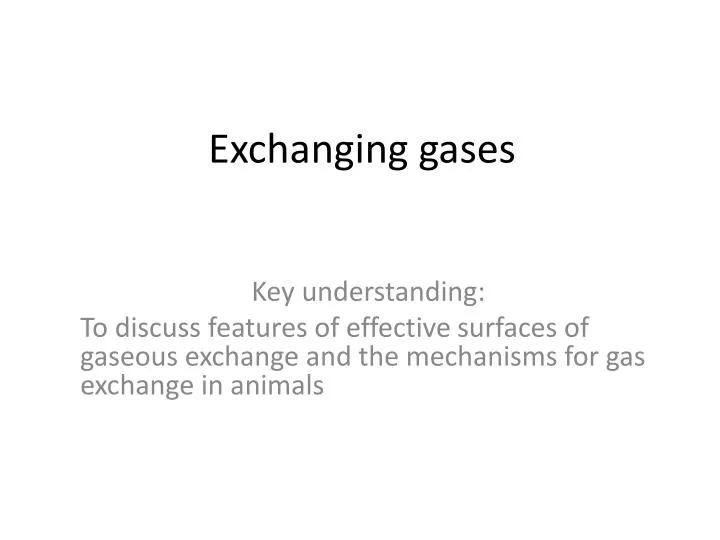 1 understand the key features of 1 understand the key features of