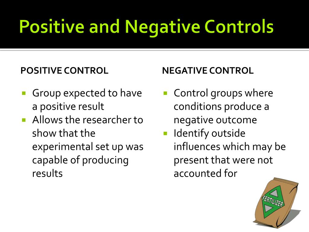 negative control