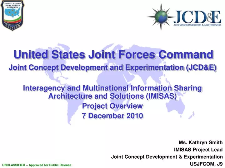 PPT - United States Joint Forces Command Joint Concept Development and ...