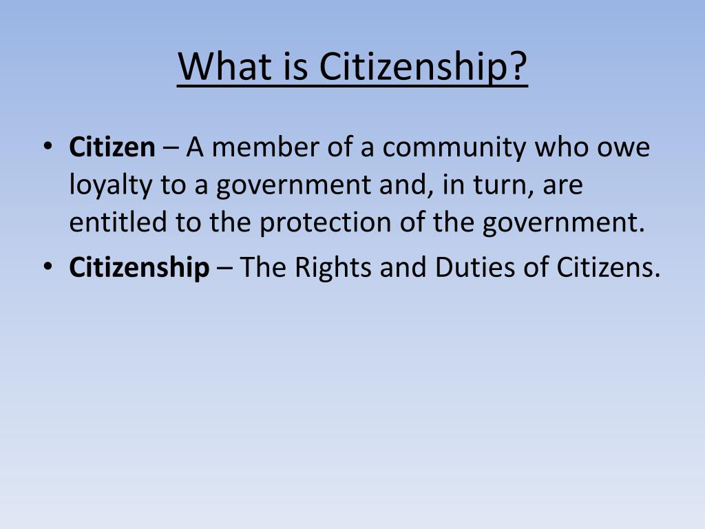 PPT . Citizenship PowerPoint Presentation, free download - ID:2792064