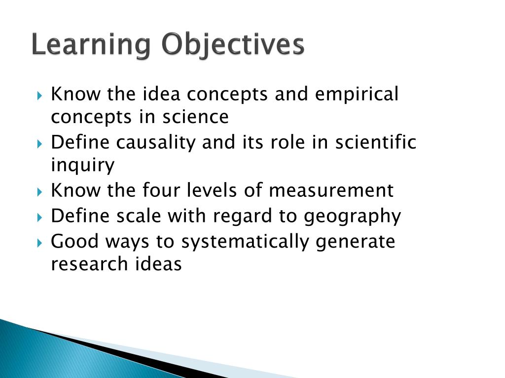 PPT - An Introduction to Scientific Research Methods in Geography