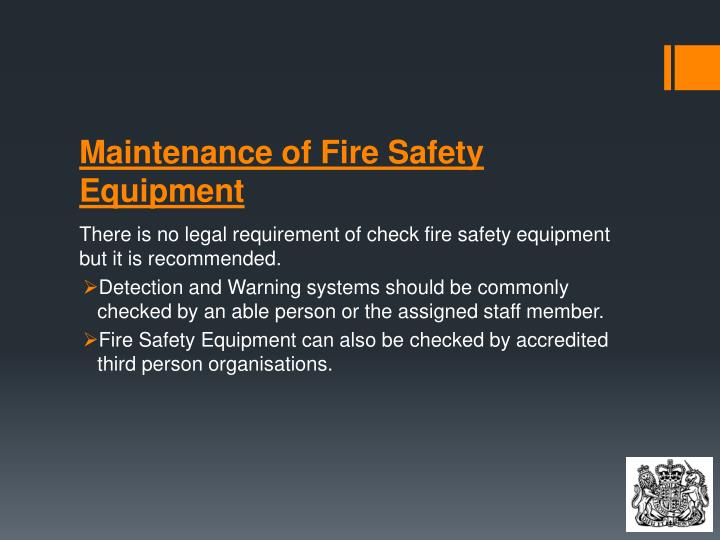 PPT - Fire Precautions Act 1997 (Workplace) PowerPoint Presentation ...