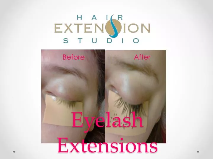 eyelash extensions n.